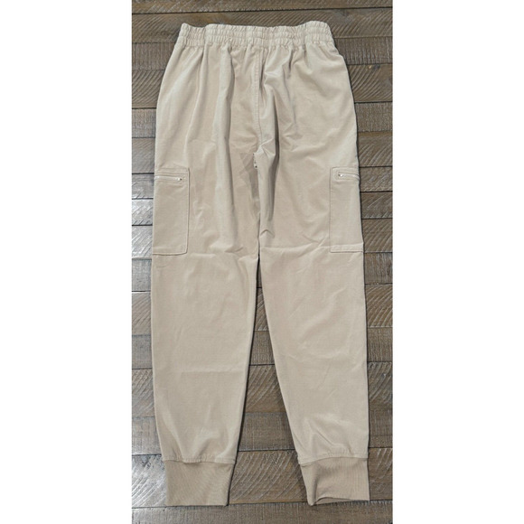 Abercrombie Kids Tan Jogger Boys Tie Front - Size 11/12 - See Damage - Picture 3 of 7
